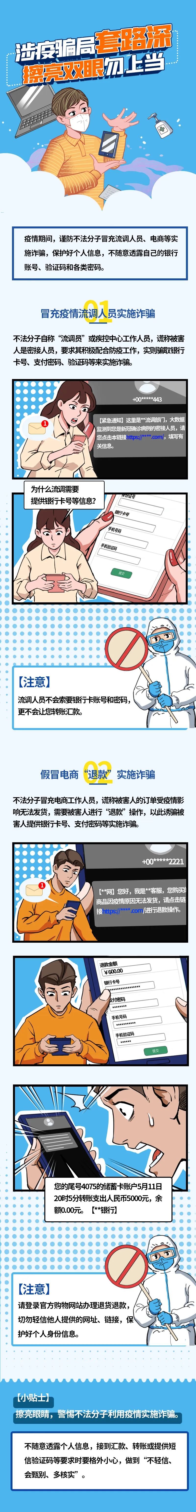 助力全民抗疫·反洗錢系列宣傳之二：涉疫騙局套路深，擦亮雙眼勿上當(dāng)